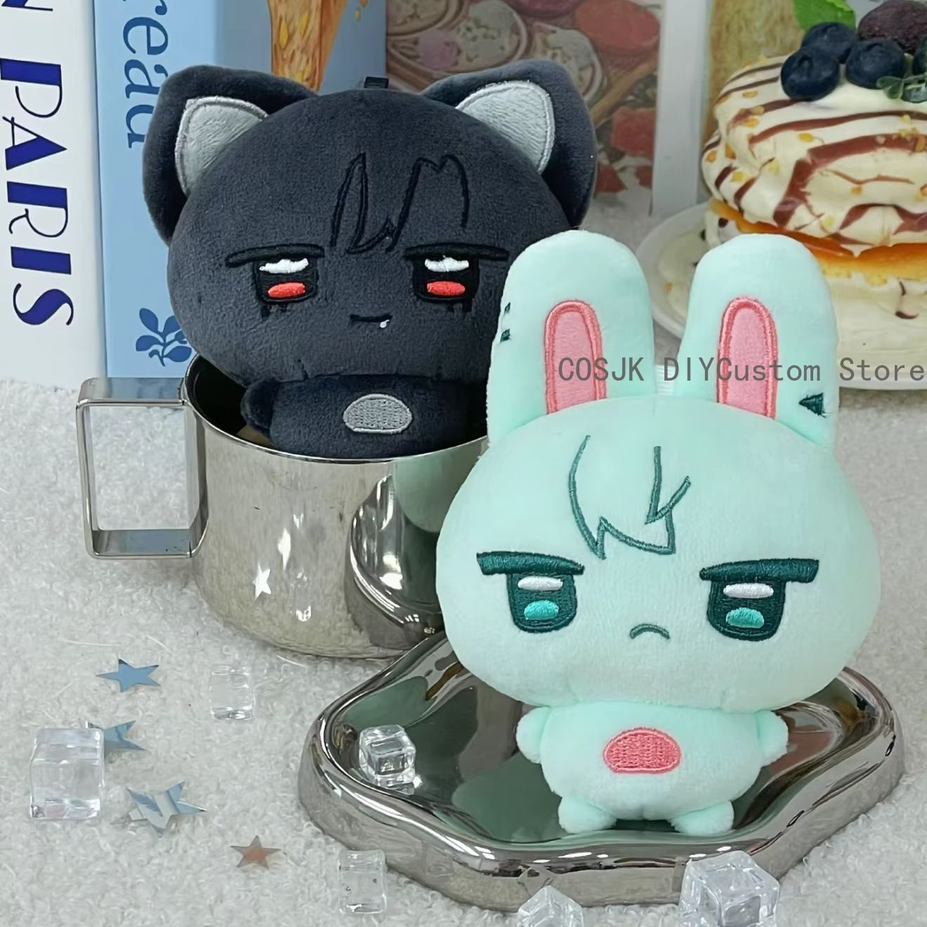 Body Jewelry Beach - พวงกุญแจตุ๊กตาการ์ตูนน่ารัก อนิเมะ ตัวละครจากเวที อีวาน ทิล ซัว