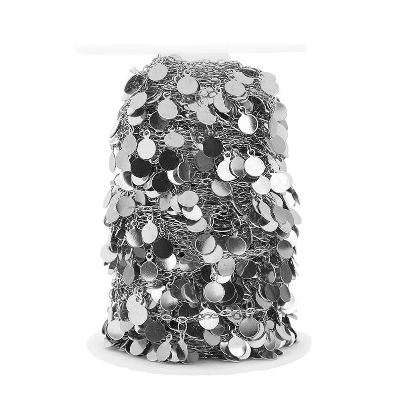 Body Jewelry For You - โซ่สแตนเลสแท้ 1 เมตร ขนาด 6 มม.