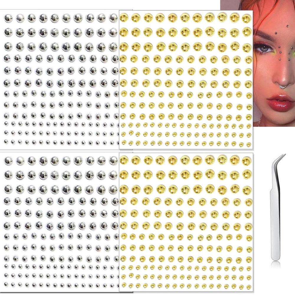Body Jewelry And Piercing - ชุดเครื่องประดับปลอม 661 ชิ้น ประกอบด้วย จิวปากปลอม จิวจมูกปลอม