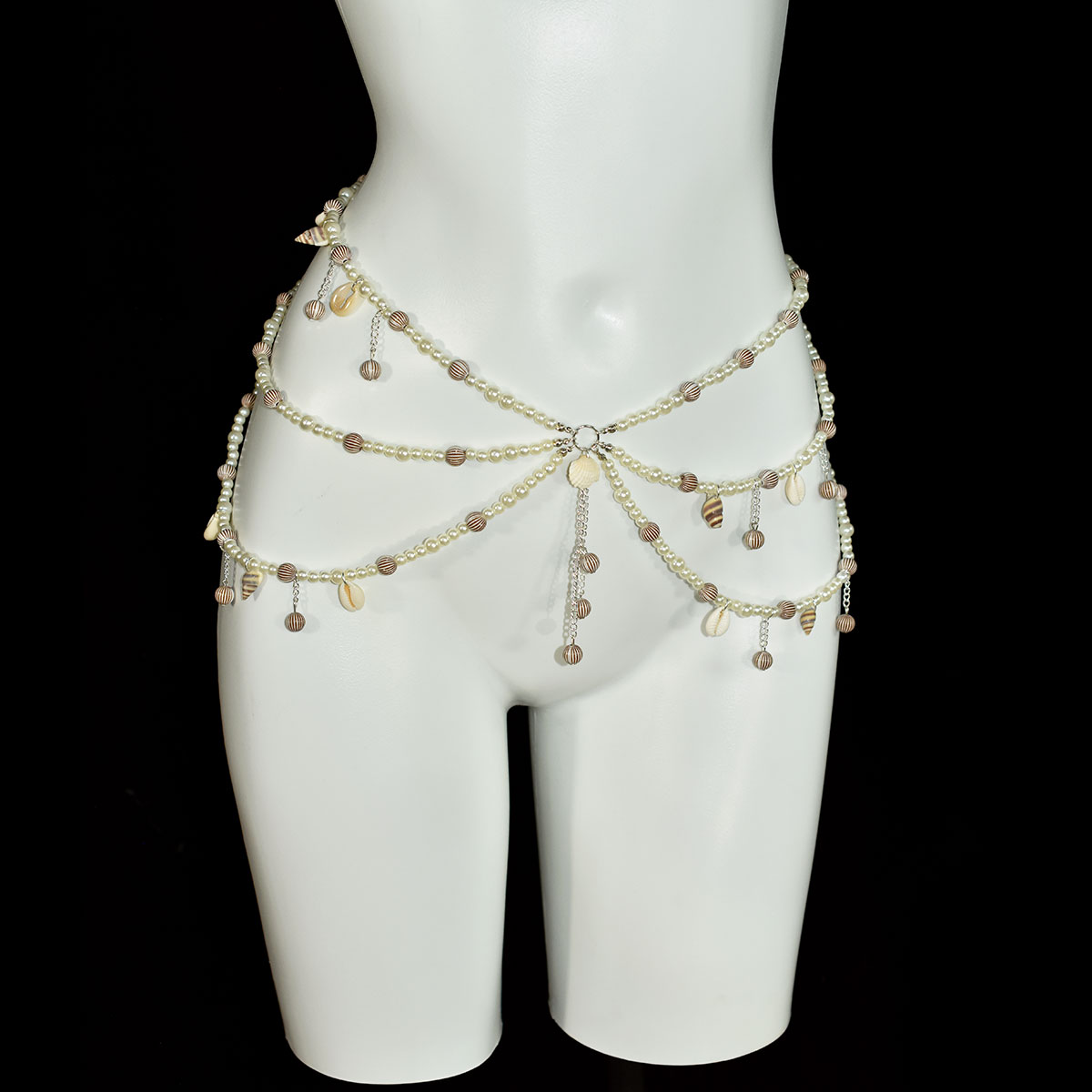 ชุดกระโปรงบราไข่มุกเทียมแฟชั่น - Body Jewelry Beach บทวิจารณ์และราคา