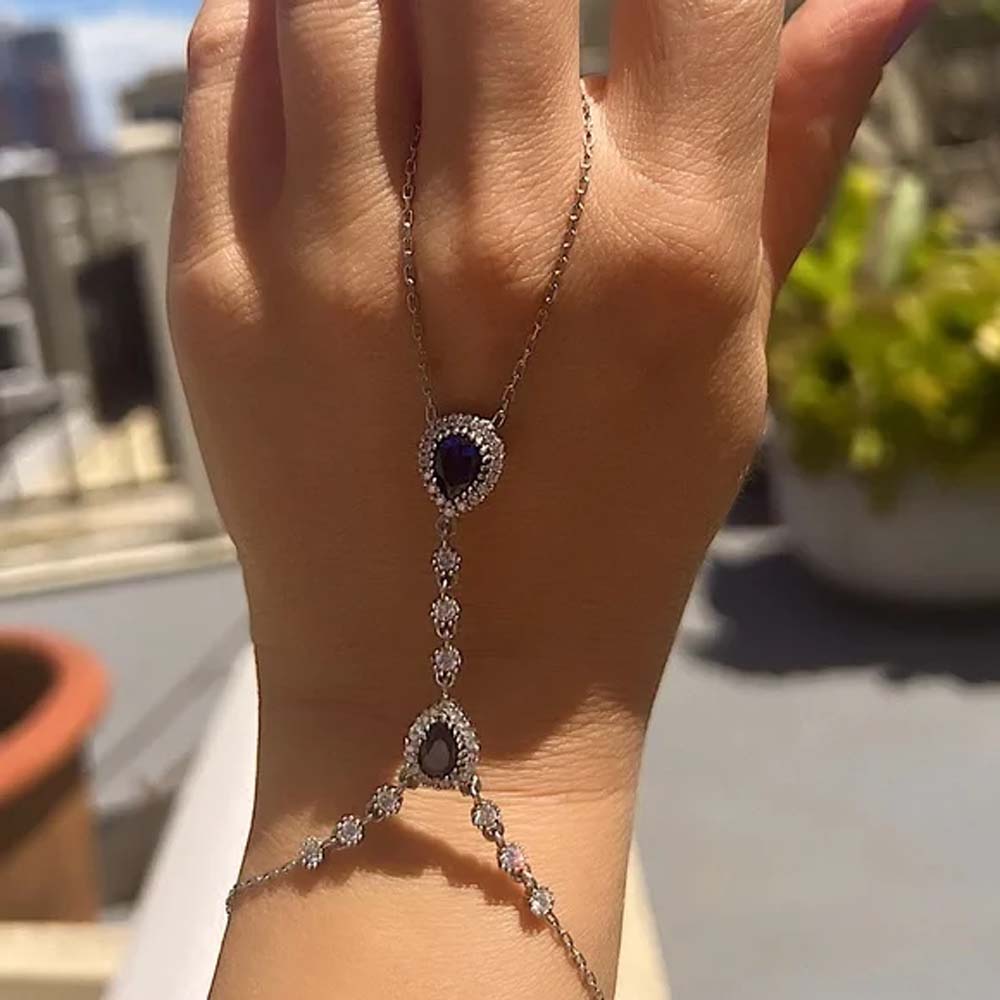 เครื่องประดับมือสีน้ำเงิน Ston - Body Jewelry Dubai บทวิจารณ์และราคา