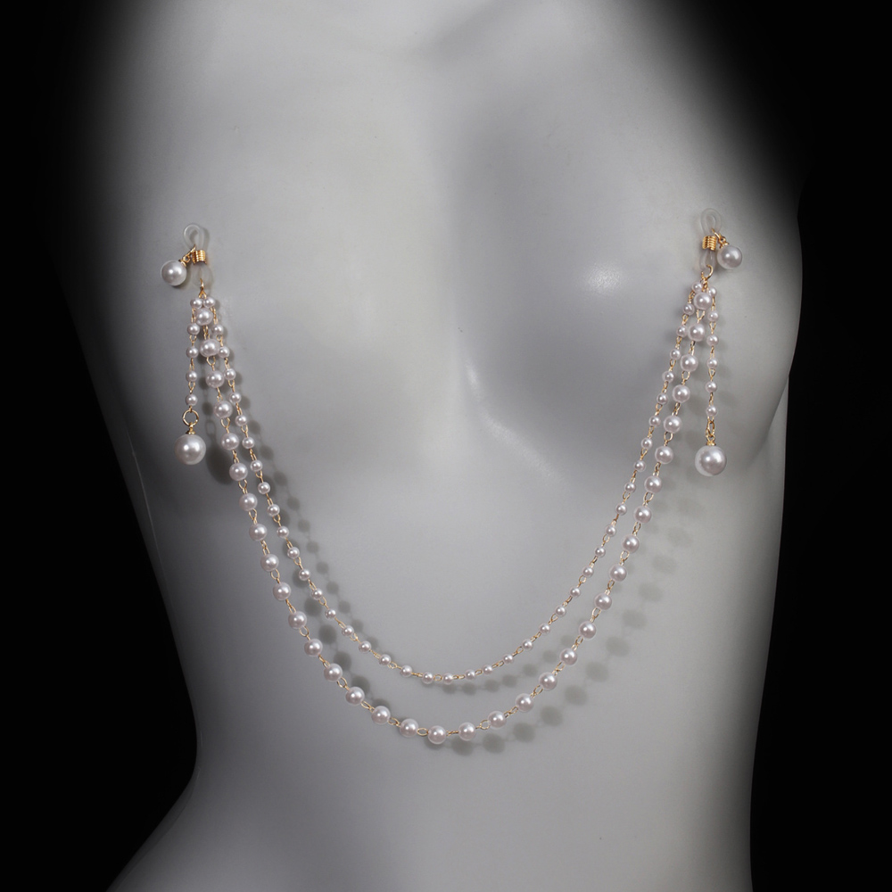 สร้อยคอประดับมุกเทียมแบบพู่ห้อ - Body Jewelry And Piercing บทวิจารณ์และราคา