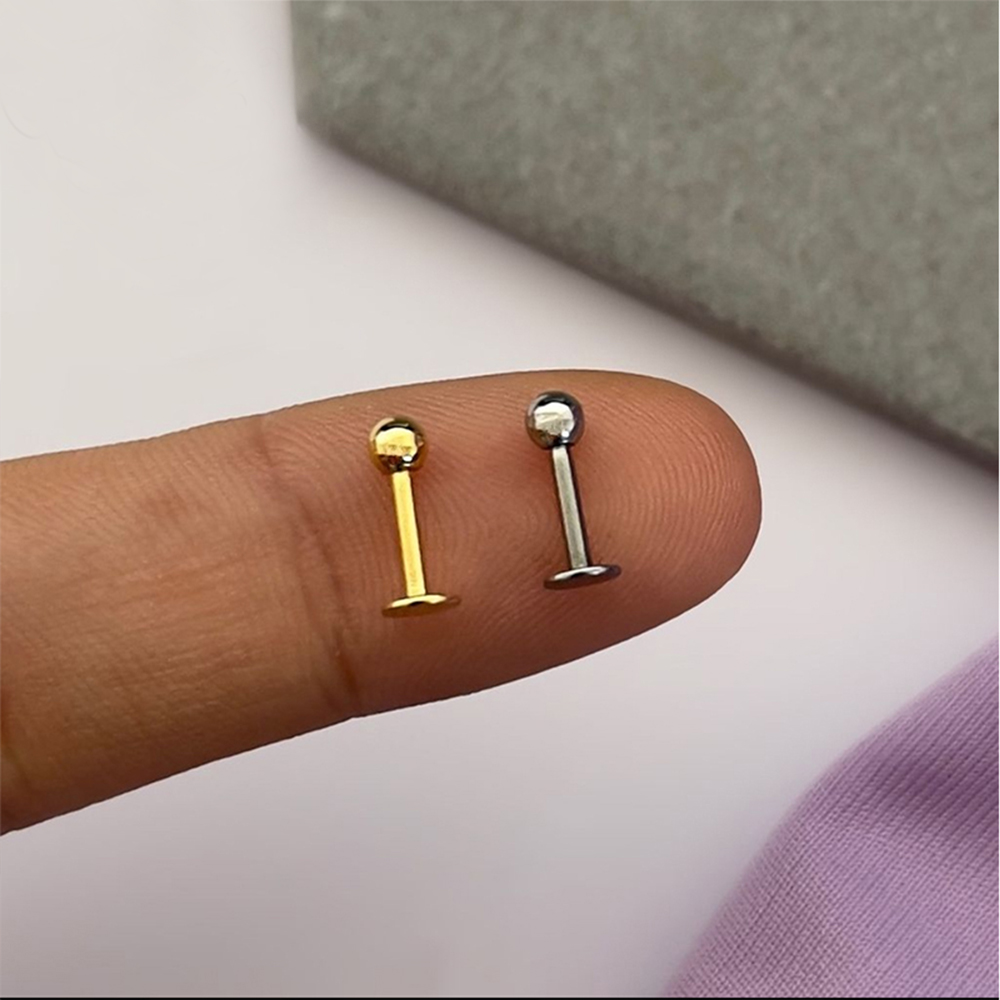 เครื่องประดับไทเทเนียม ASTM F1 - Belly Bar Titanium บทวิจารณ์และราคา