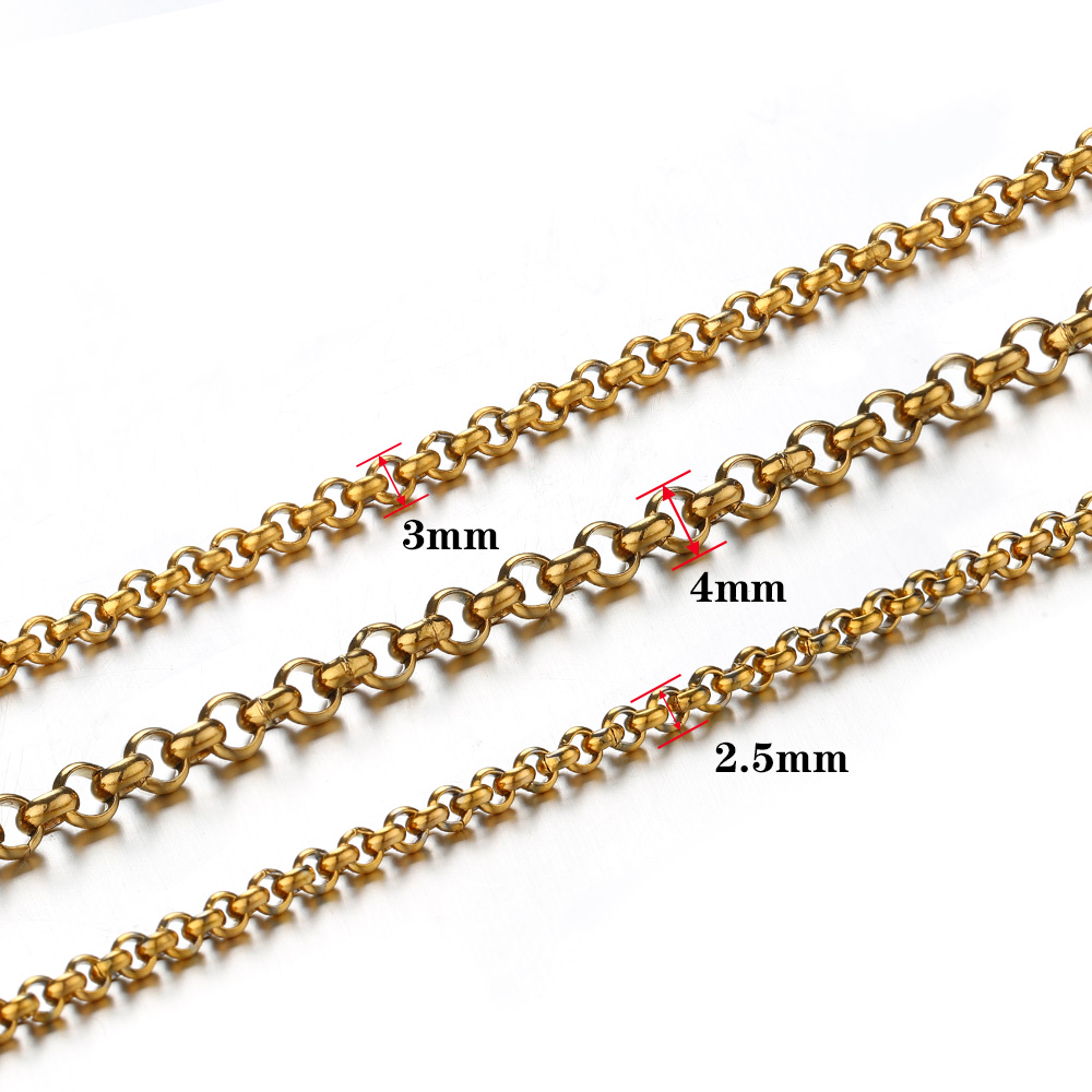 โซ่สแตนเลสรูปตัวโอขนาดเล็ก 1 เ - Body Jewelry For You บทวิจารณ์และราคา
