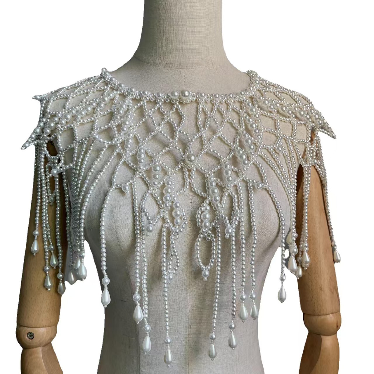 เสื้อคลุมประดับลูกปัดสไตล์วิคต - Body Jewelry Vest บทวิจารณ์และราคา