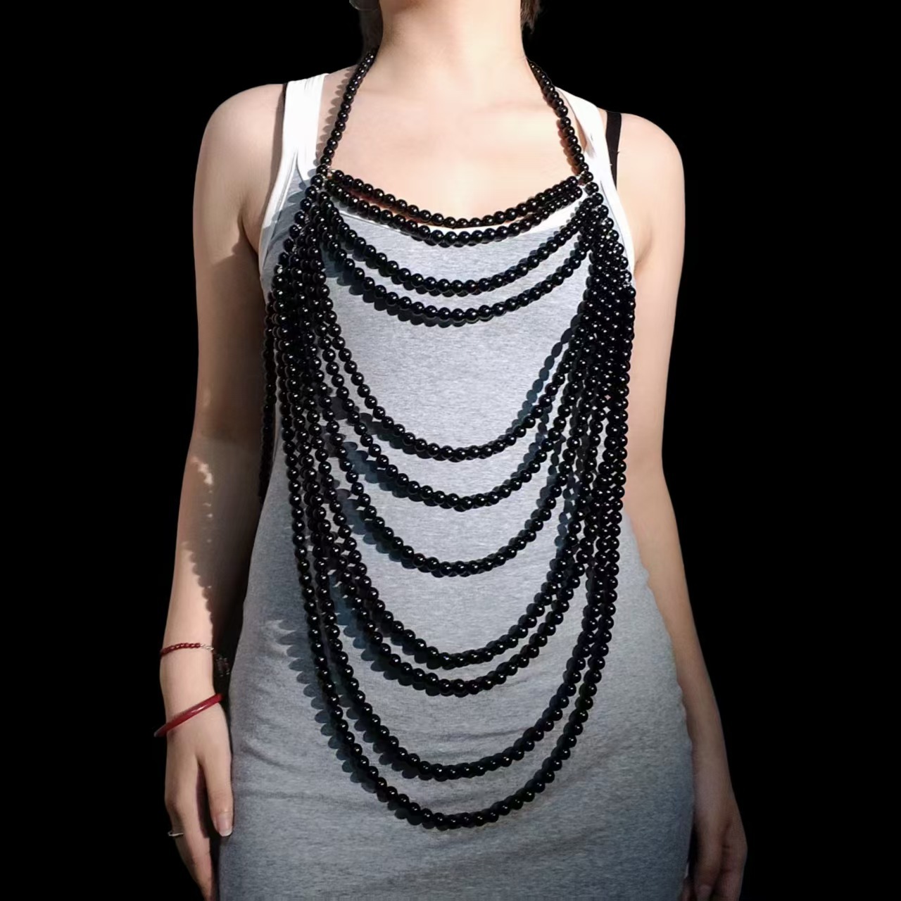 สร้อยคอแบบสายคล้องไหล่สไตล์พัง - Body Jewelry Vest บทวิจารณ์และราคา