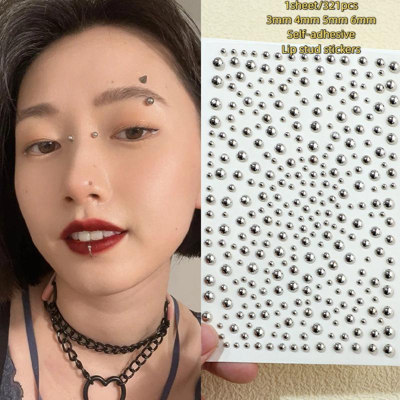 321pcs ไม่เจาะ Lip Studs สติกเ - Body Jewelry And Piercing บทวิจารณ์และราคา