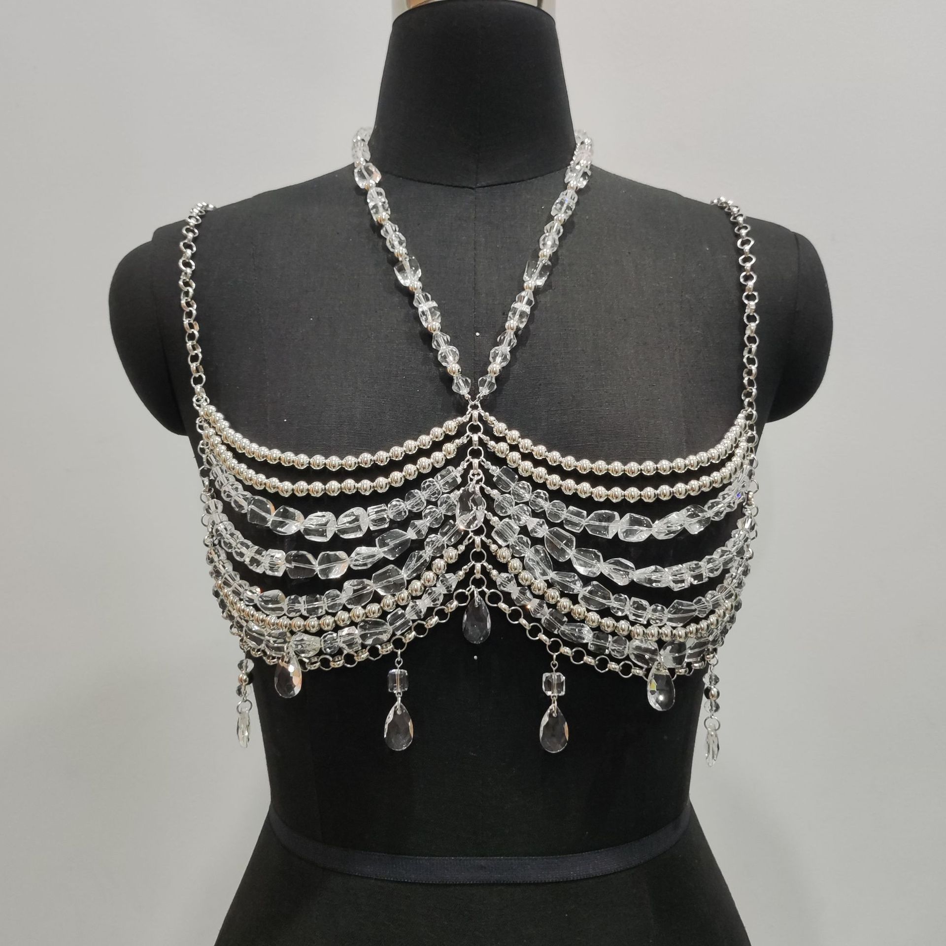 2025 Handmade Music Festivalชุ - Body Jewelry Vest บทวิจารณ์และราคา