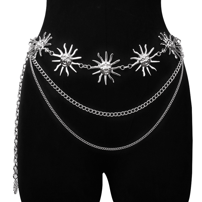 Chunky Multilayer Punk Gothic  - Body Jewelry For You บทวิจารณ์และราคา