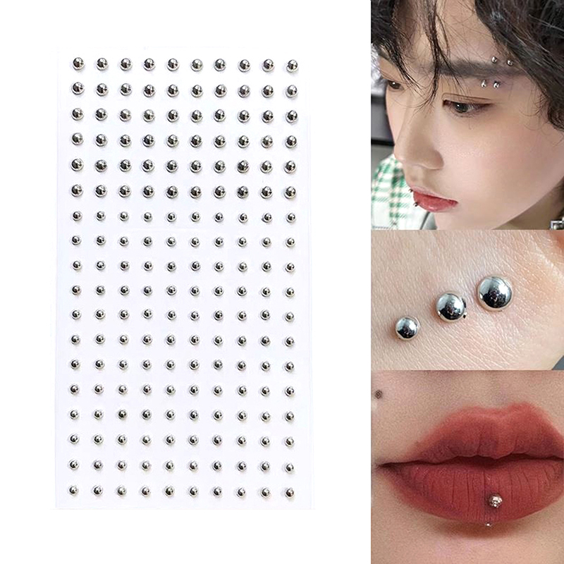 สติกเกอร์เพชรติดจมูกปลอม แบบติ - Body Jewelry And Piercing บทวิจารณ์และราคา