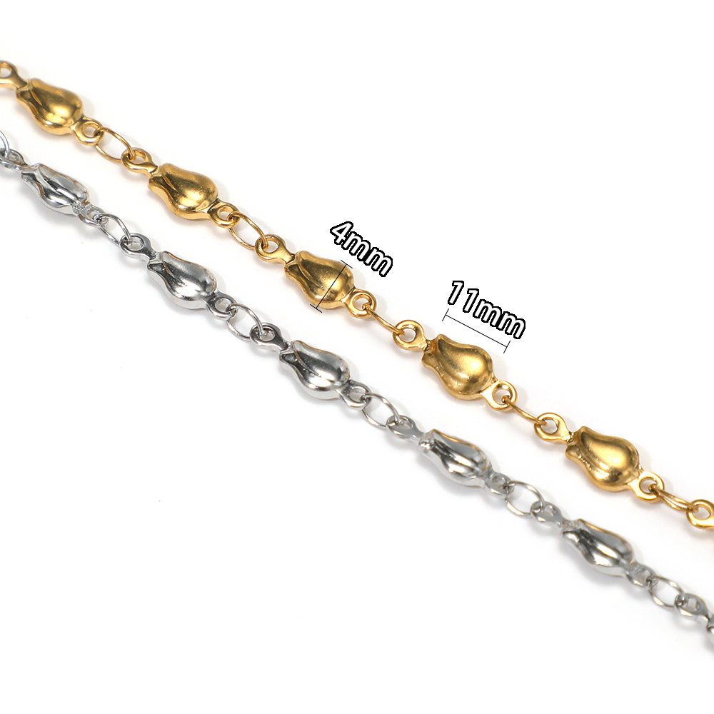 โซ่ลูกปัดสแตนเลสยาว 1 เมตร สำห - Body Jewelry For You บทวิจารณ์และราคา