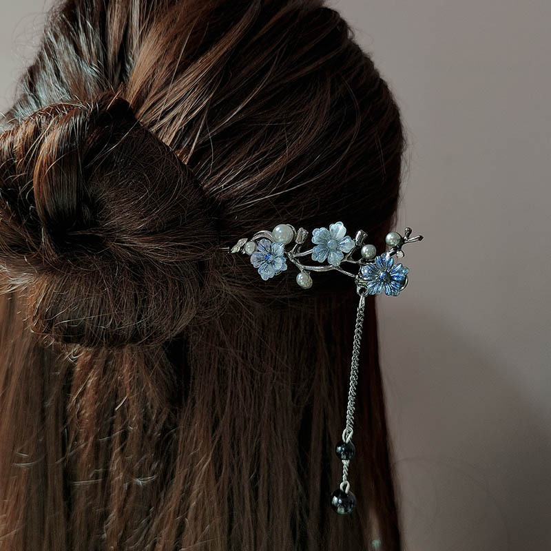 กิ๊บติดผมแบบคลาสสิก ลายดอกไม้ส - Body Jewelry Beach บทวิจารณ์และราคา