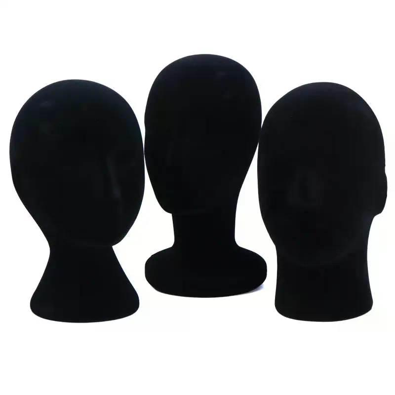 หัวหุ่นกำมะหยี่สีดำ เส้นรอบวง  - Body Jewelry Shop บทวิจารณ์และราคา