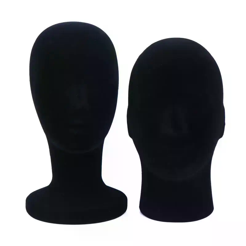 หัวหุ่นกำมะหยี่สีดำ เส้นรอบวง  - Body Jewelry Shop บทวิจารณ์และราคา