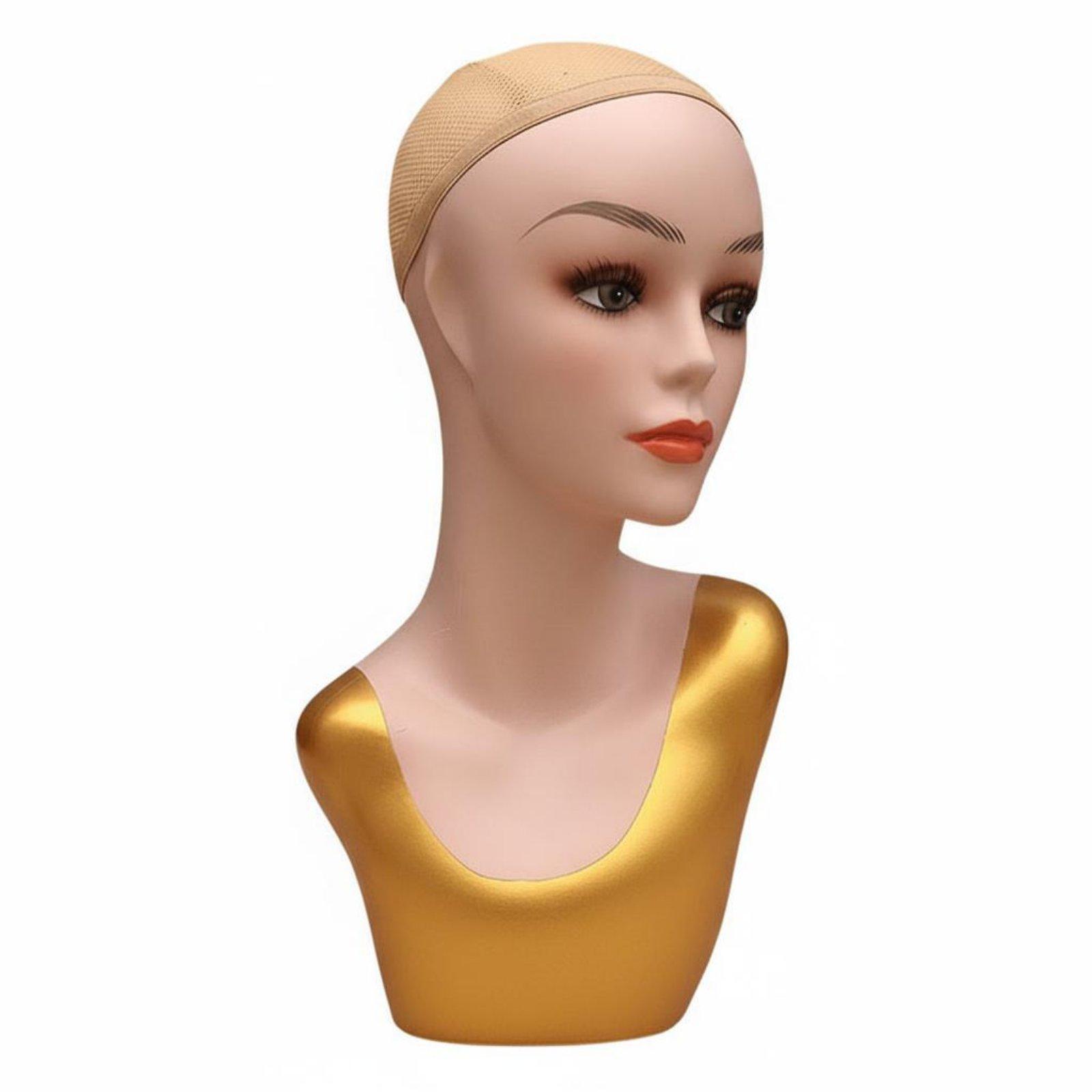 หัวหุ่นโชว์ทรงหญิงเสมือนจริงพร - Body Jewelry Materials บทวิจารณ์และราคา